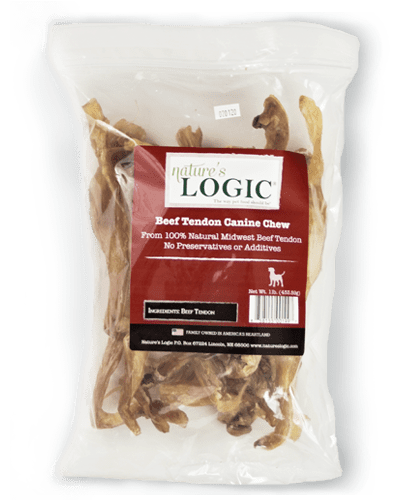 Beef tendon canine chew from Nature's Logic.