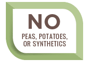 No peas, potatoes, or synthetics icon - wide.