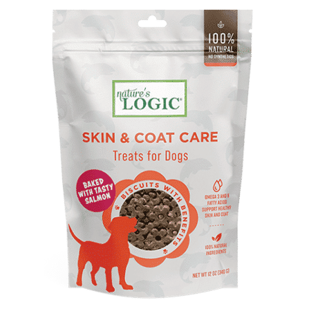 Nature's Logic Skin Coat Treats for Dogs.