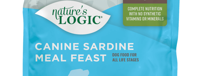 Canine Sardine Meal Feast dog food from Nature's Logic.