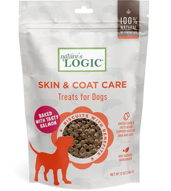 nature's Logic skin & coat care treats for dogs