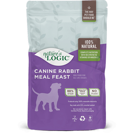 Nature's Logic Feline Rabbit Meal Feast dry cat food kibble.