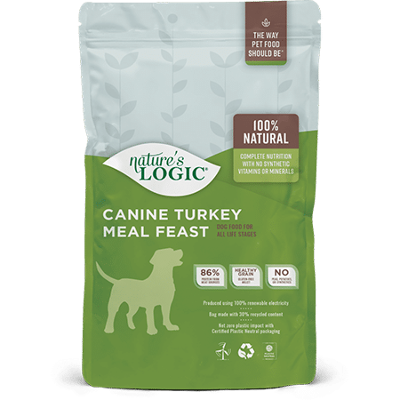 Nature's Logic Feline Turkey Meal Feast bag.